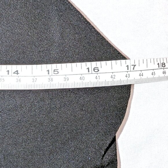 NWT Alice + Olivia | AIR Cate Bodycon Black Mini Dress w/ Sheer Mesh Panel | 12 - Picture 13 of 13